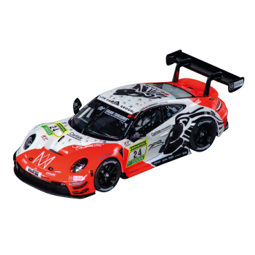 CARRO PARA PISTA ELÉTRICA AUTORAMA CARRERA DIGITAL PORSCHE 911 GT3 NÚMERO 24 ESCALA 1/32 20032064